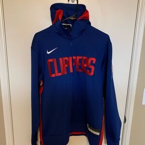 Los Angeles Clippers Nike Dri Fit Zip Hoodie Jacket Men Medium. New With Tags.